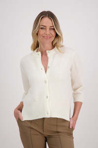 Briarwood: Briarwood Violet Cardigan - Ivory