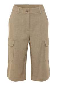 Rue De Femme: Rue De Femme Abra Shorts - Stone