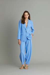 Rue De Femme: Rue De Femme Hosana Pant - Aqua