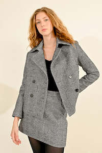 Molly Bracken: Molly Bracken Herringbone Jacket