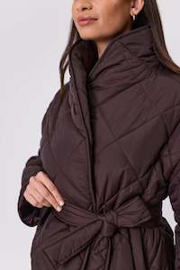New Arrivals: Marlow Montana Wrap Coat - Carob