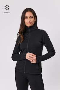New Arrivals: Marlow Thermal Zip Through Jacket - Black