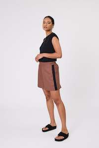 Under 100: Marlow Barcelona Short - Burnt Umber