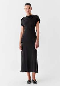 Sale Dresses: Morrison Violet Dress - Black