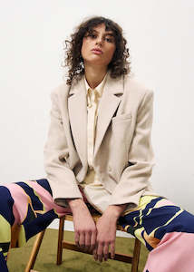 FRNCH Penda Coat - Creme