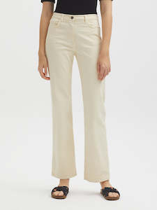 Sale Pants: Nice Things Colorful Jeans - Ecru