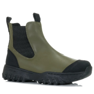 Boots: Woden Magda Track Waterproof Boots - Olive