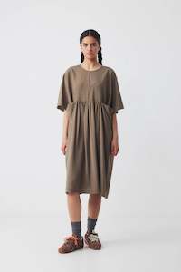 Ricochet Heather Dress - Tobacco