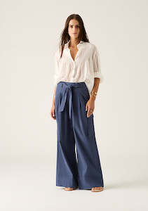 Mos The Label: Mos the Label Cassandra Pants - Navy