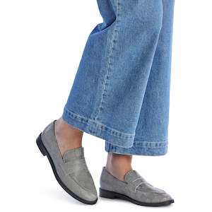 Kathryn Wilson: Kathryn Wilson Molly Loafer - Monochrome Check Calf