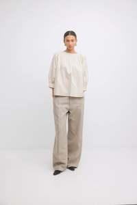 Gregory Pedro Top - Parchment