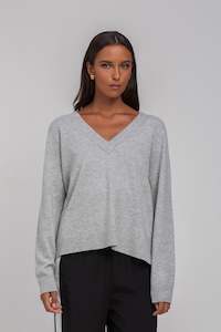 Blak: Blak Helios Light Jumper - Grey Marle