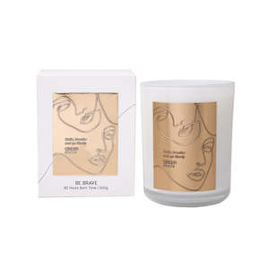 Ginger Me: Ginger & Me Mindfulness Candle - Brave