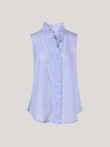 Sills Victoria Stripe Shirt - Sky Stripe