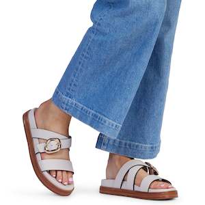 Kathryn Wilson Roda Slide - Stone Calf