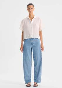 Denim: Hendrix Denim Jean - Light Blue