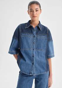 Dexter Denim Shirt - Indigo