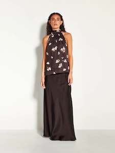 Zelda Blouse (Moonflower Twill) Golden