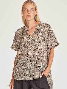 Anita Print Top - Leopard