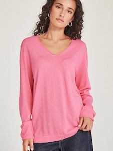 Sills Vinnie V-Neck - Pink Sherbert