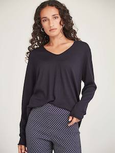 Sills: Sills Vinnie V-Neck - French Navy