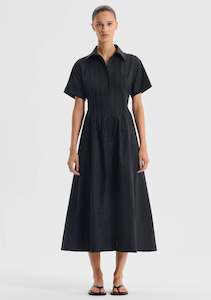 Arabella Shirt Dress - Black