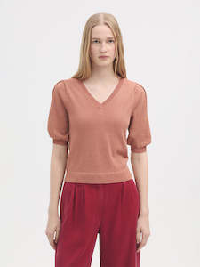 Lurex Cropped Jumper