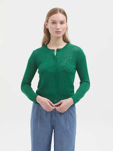 Nice Things: Openwork Cardigan - Clover
