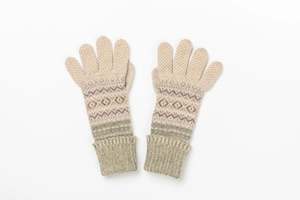 Eribe Alpine Rib Cuff Glove Edelweiss