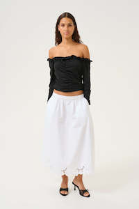Skirts: Victoria Skirt - White