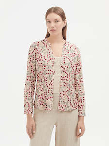 Nice Things: Fitted Shirt - Samoa Flowers