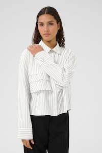 Karen By Simonsen: Uda Nilla Shirt - Stripe