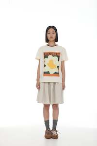 Ricochet: Aiden Tee - Ivory + Mint