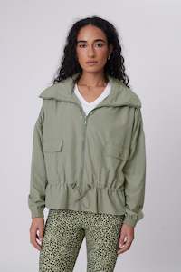 Marlow: Fairway Spray Jacket - Sage