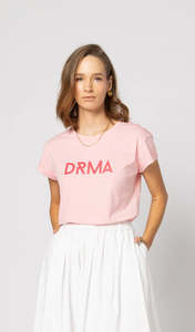 Drma Tee - Pink/Red