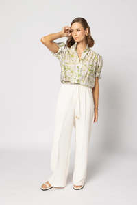 Trousers: Lake Pant - Ivory