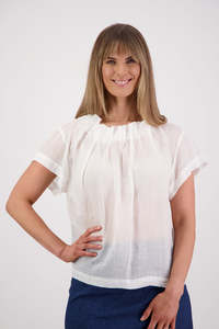 Pia Top - White