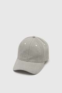 Accessories: August Cap - Grey Denim