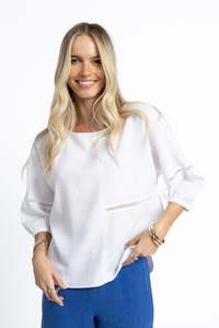 Millie Top - White