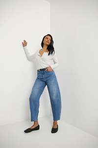 The Curve Barrel - Vintage Mid Wash