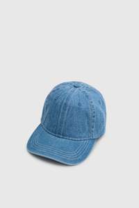 Accessories: August Cap - Classic Denim