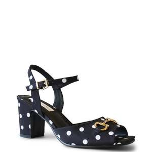 Footwear: Scarlett Heel - Polka Dot