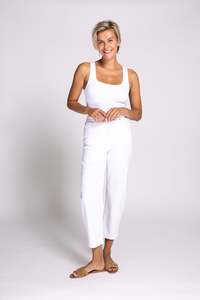 Iza Pant - White