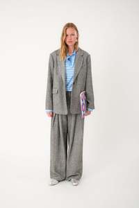 Fay Blazer - Grey Melange