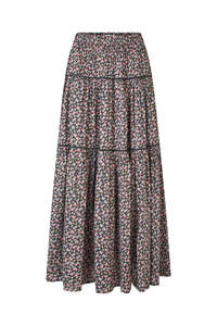 Skirts: Sunset Maxi Skirt - Washed Black