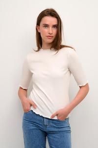 T Shirt: Candace Tee Short Sleeve - White