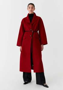 Morrison Myles Coat - Red
