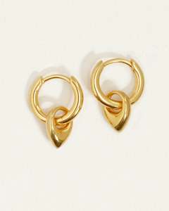 Accessories: Sanna Earrings - Gold Vermeil