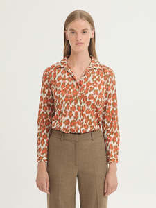 Nice Things: Leopard Shirt - Ecru