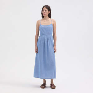 Nice Things: Chambray Strappy Dress
